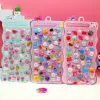 Solid children's waterproof stickers 3 three-dimensional embossed stickers for kindergartens, decorative water cups, actual cartoon stickers, handbooks, waterproof stickers, customized self-adhesive face stickers with many patterns details Picture